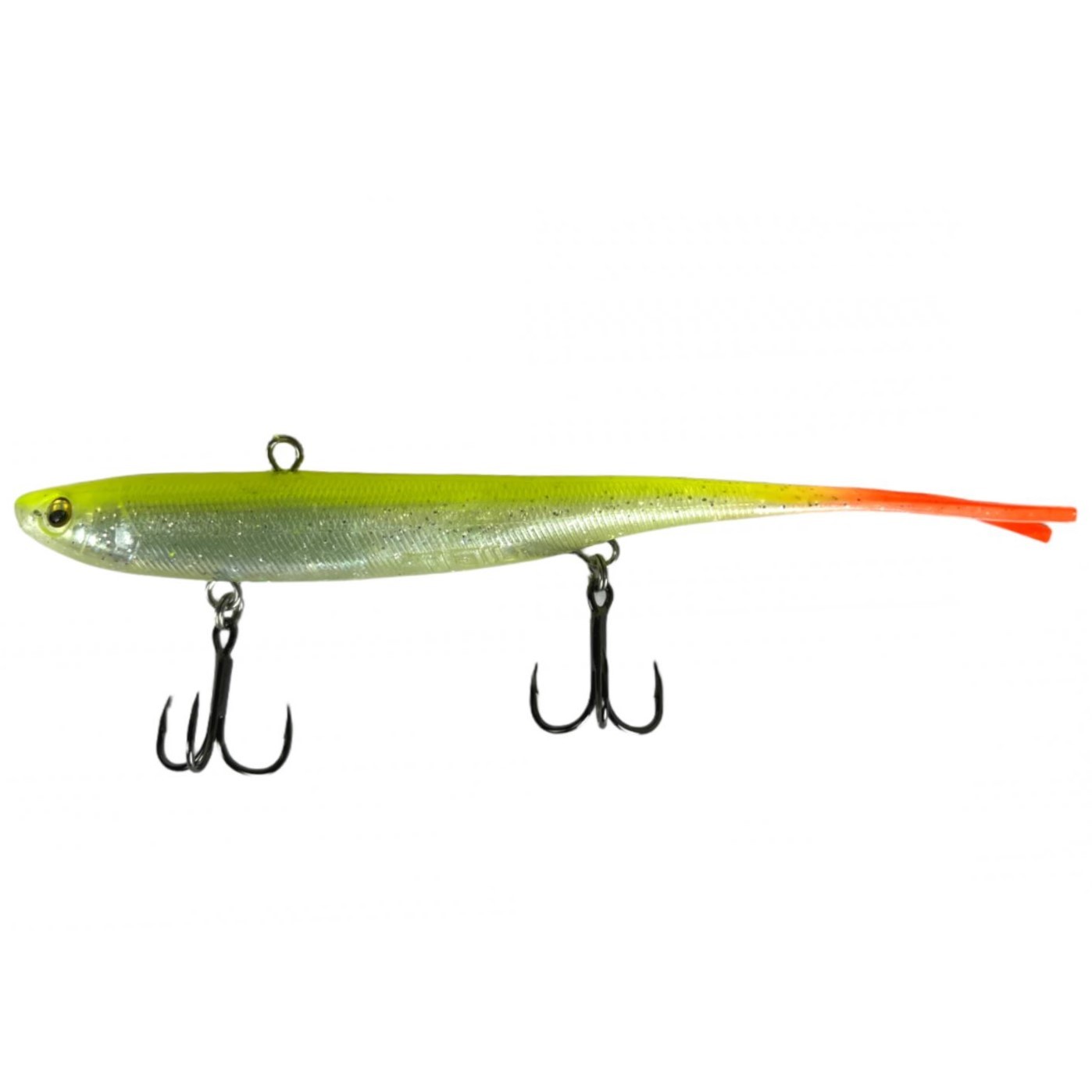 Баланслаг Jig It Whale Tail  150 F13 Shiny lime 39 гр 150 мм   JIWT-15039-F13 — крупный план
	                                    1