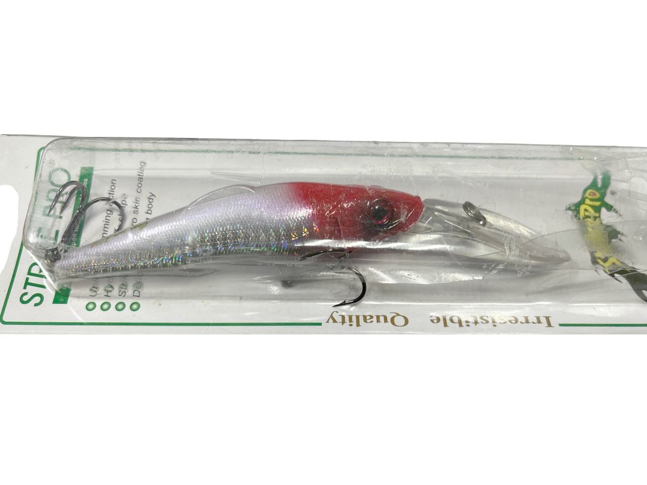 Воблер Strike Pro Challenger X Deep Diver 110L 022PPP-713 Redhead Silver 23,5 гр Уценка ПК EG-076DXL-F#022PPP-713Y — крупный план
	                                    1