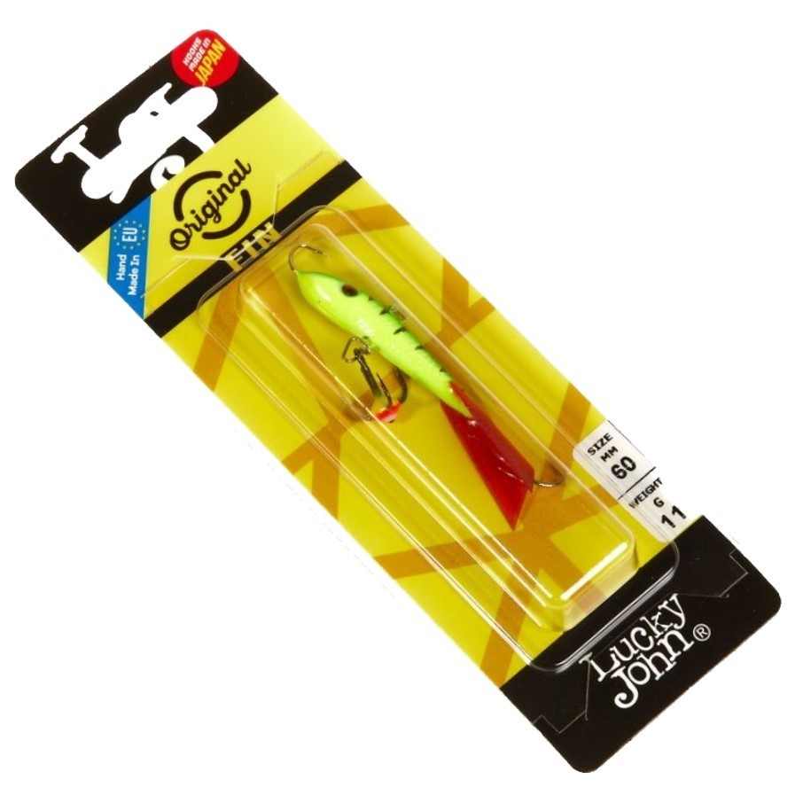 Балансир Lucky John Fin 4 36RT 11 гр 60 мм   71413-36RT — крупный план
	                                    2