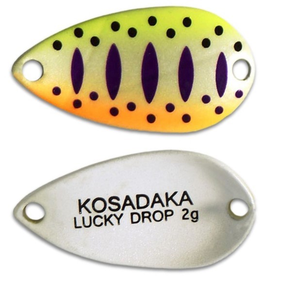 Колеблющаяся Блесна Kosadaka Trout Police Lucky Drop 2 гр 23 мм G13   TL-LD-G13 — характеристики,  особенности конструкции