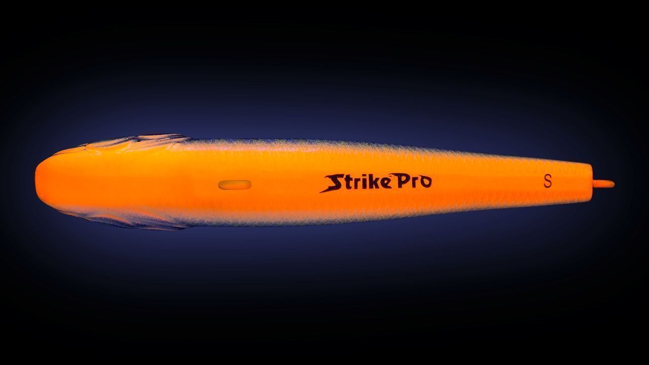 Воблер Strike Pro Jedi Rattler 80 A70-713 Black Silver OB 22,4 гр   SP-198S#A70-713 — крупный план
	                                    1