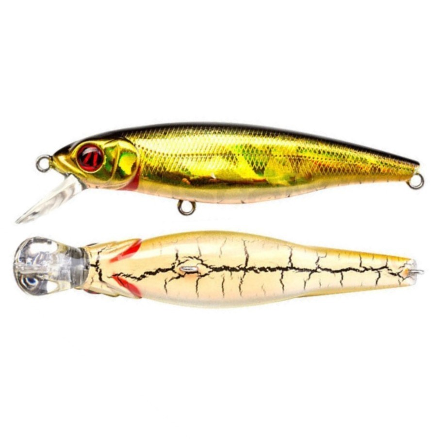 Воблер Pontoon 21 Greedy Guts 77F-SR 402 CB Crash HG Black&Gold 9 гр   P21-GGT-77F-SR-402 — крупный план
	                                    1