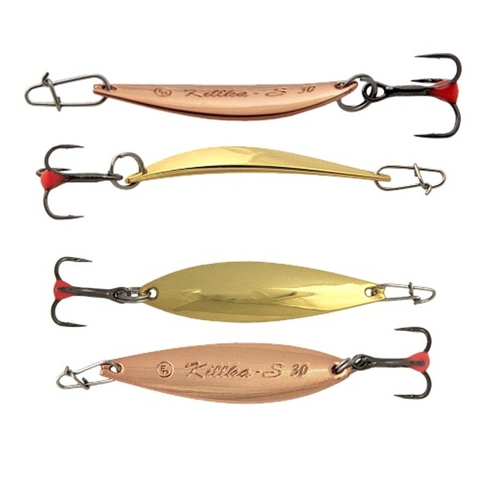 Зимняя Блесна ECOPRO Killka-S 2 гр 30 мм G/C   EPVJKL30GC — характеристики,  особенности конструкции