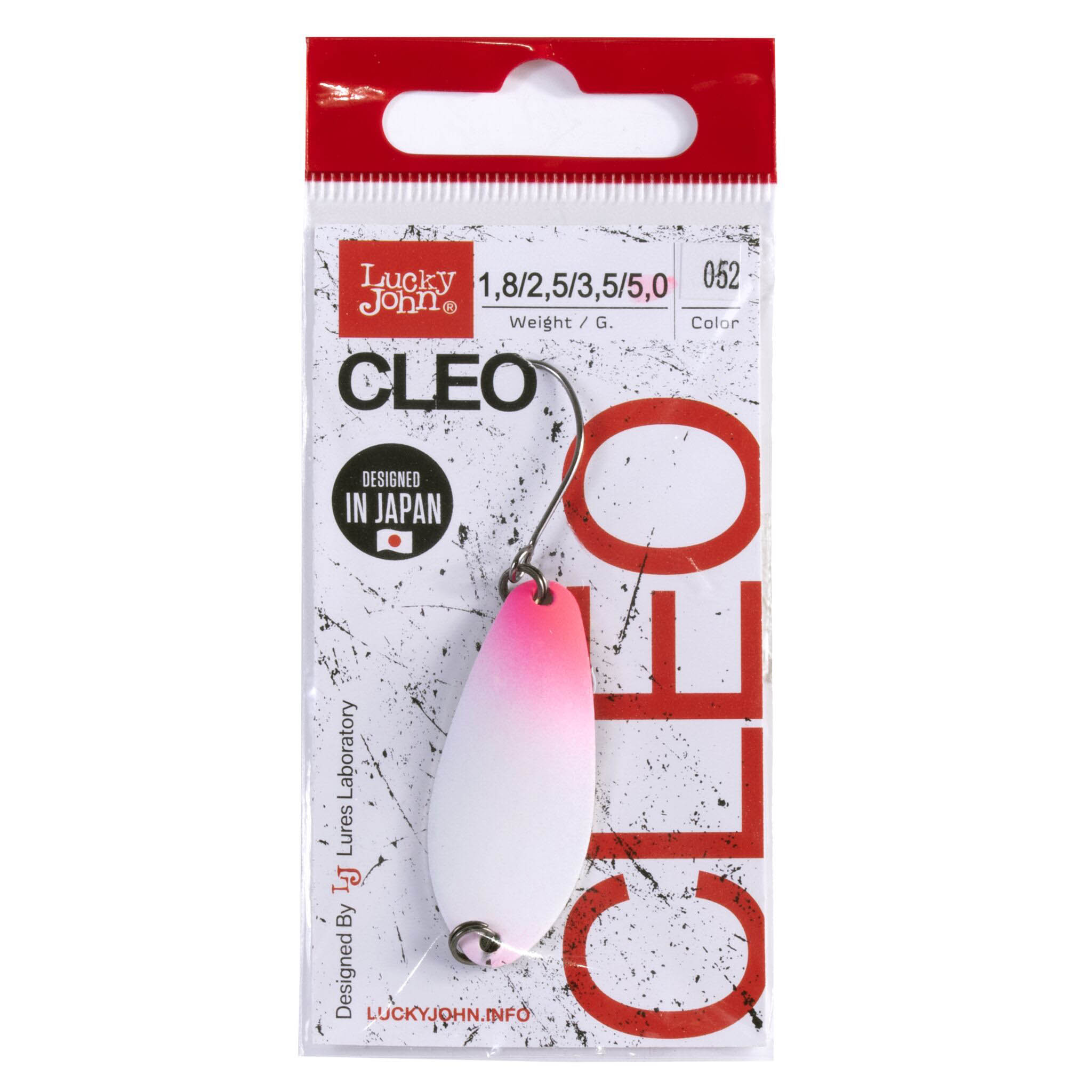 Колеблющаяся Блесна Lucky John Cleo 5 гр 41 мм 052   LJCL50-052 — крупный план
	                                    2