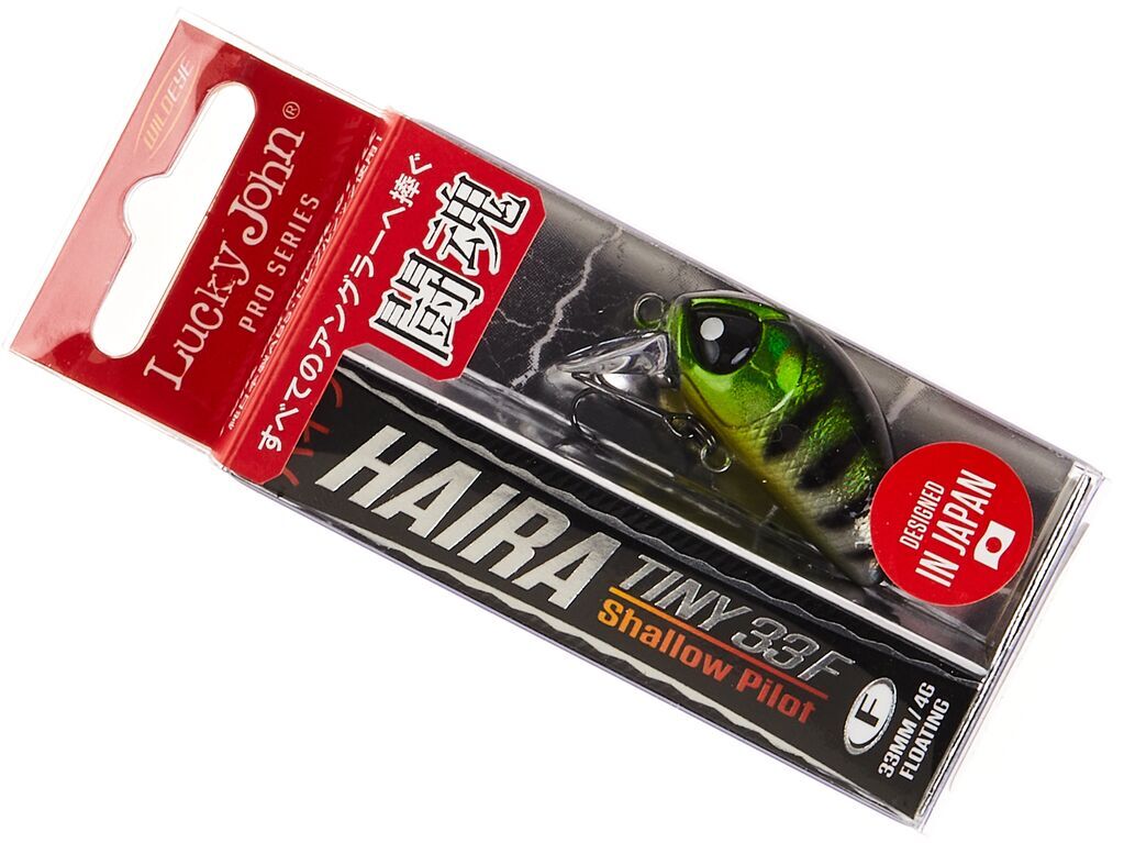 Воблер Lucky John Haira Tiny 33F Shallow Pilot 148 4 гр Pro Series  HAT33F-148 — крупный план
	                                    2