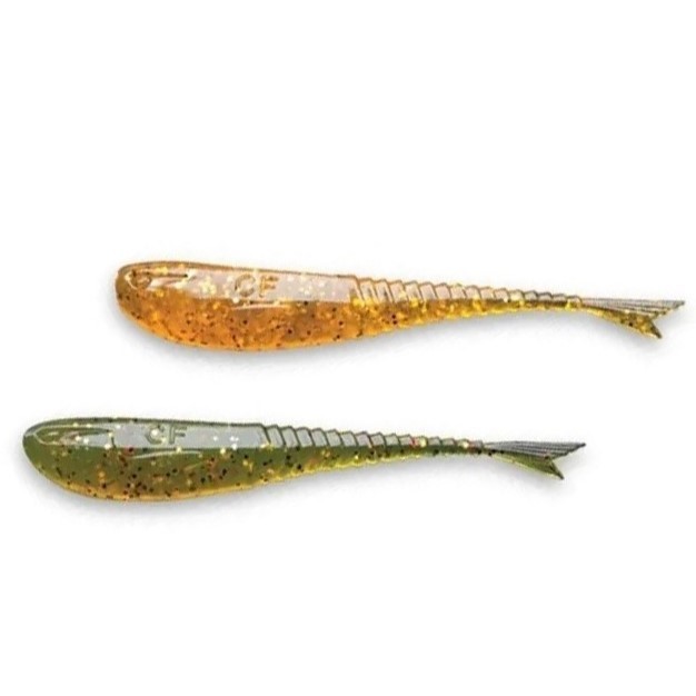 Силиконовая приманка CF Glider 1.2 30 мм 16 шт 1/9   70-30-1/9-1 — характеристики,  особенности конструкции