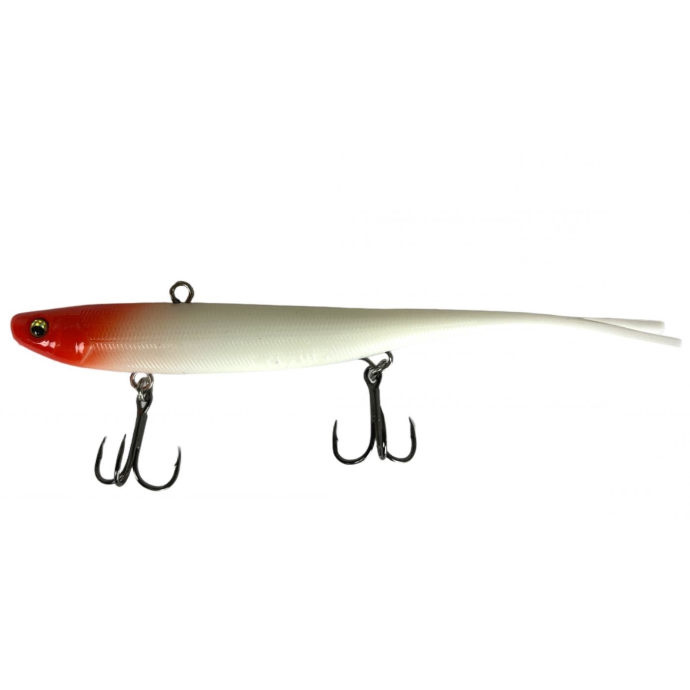 Баланслаг Jig It Whale Tail  110 005 Red head 17 гр 110 мм   JIWT-11017-005 — крупный план
	                                    1