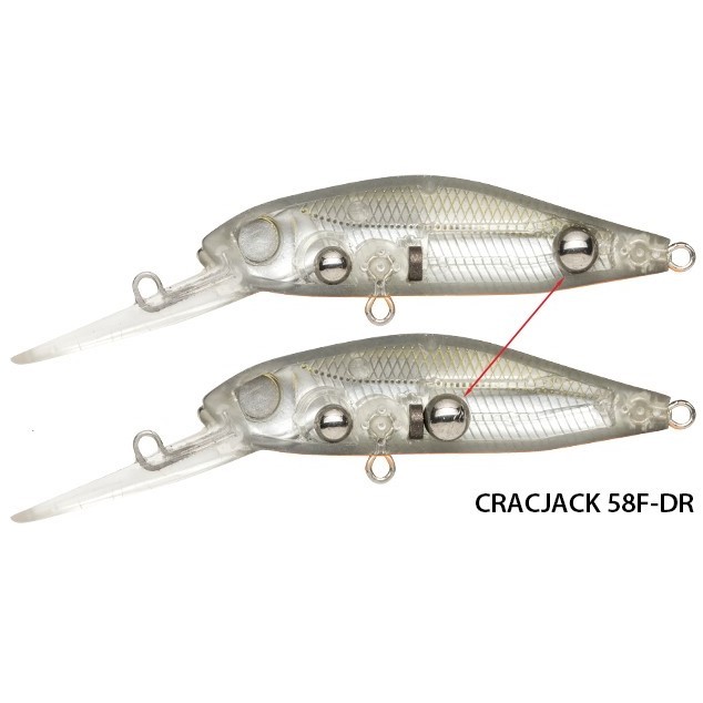 Воблер Pontoon 21 CrackJack 58F-DR R48 5,4 гр   P21-CRJ-58F-DR-R48 — крупный план
	                                    1