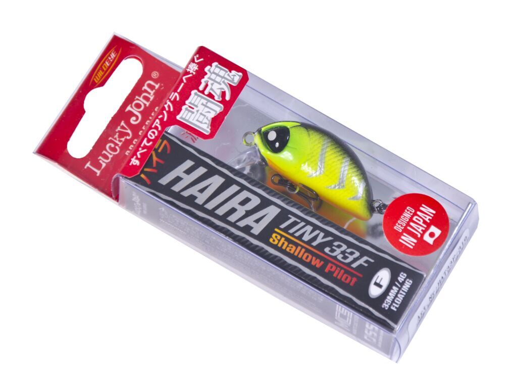 Воблер Lucky John Haira Tiny 33F Shallow Pilot 319 4 гр Pro Series  HAT33F-319 — крупный план
	                                    2
