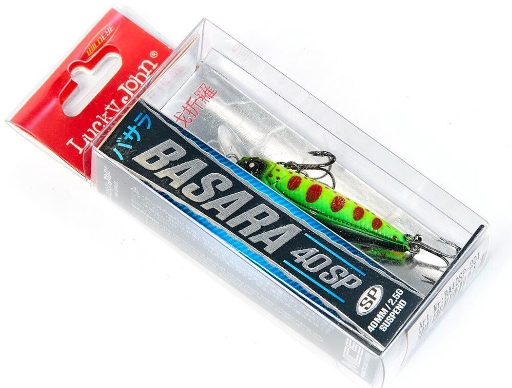 Воблер Lucky John Basara 40SP 201 2,5 гр Pro Series  BA40SP-201 — крупный план
	                                    1