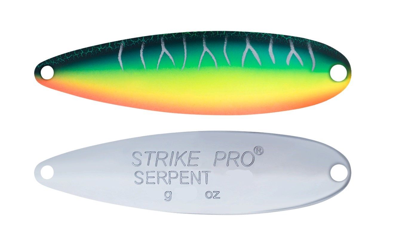 Колеблющаяся Блесна Strike Pro Serpent Treble 65H 18 гр 65 мм A223S-RP   ST-010A1#A223S-RP — характеристики,  особенности конструкции
