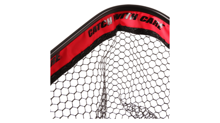 Сетка для подсачека CWC Vertical Net  70х60см  Прорезиненный нейлон D20/D30  49-FNETCWC1S — крупный план
	                                    1