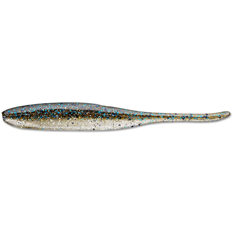 Силиконовая приманка Keitech Shad Impact 4 105 мм 8 шт #418 Bluegill Flash — характеристики,
	                                    особенности конструкции