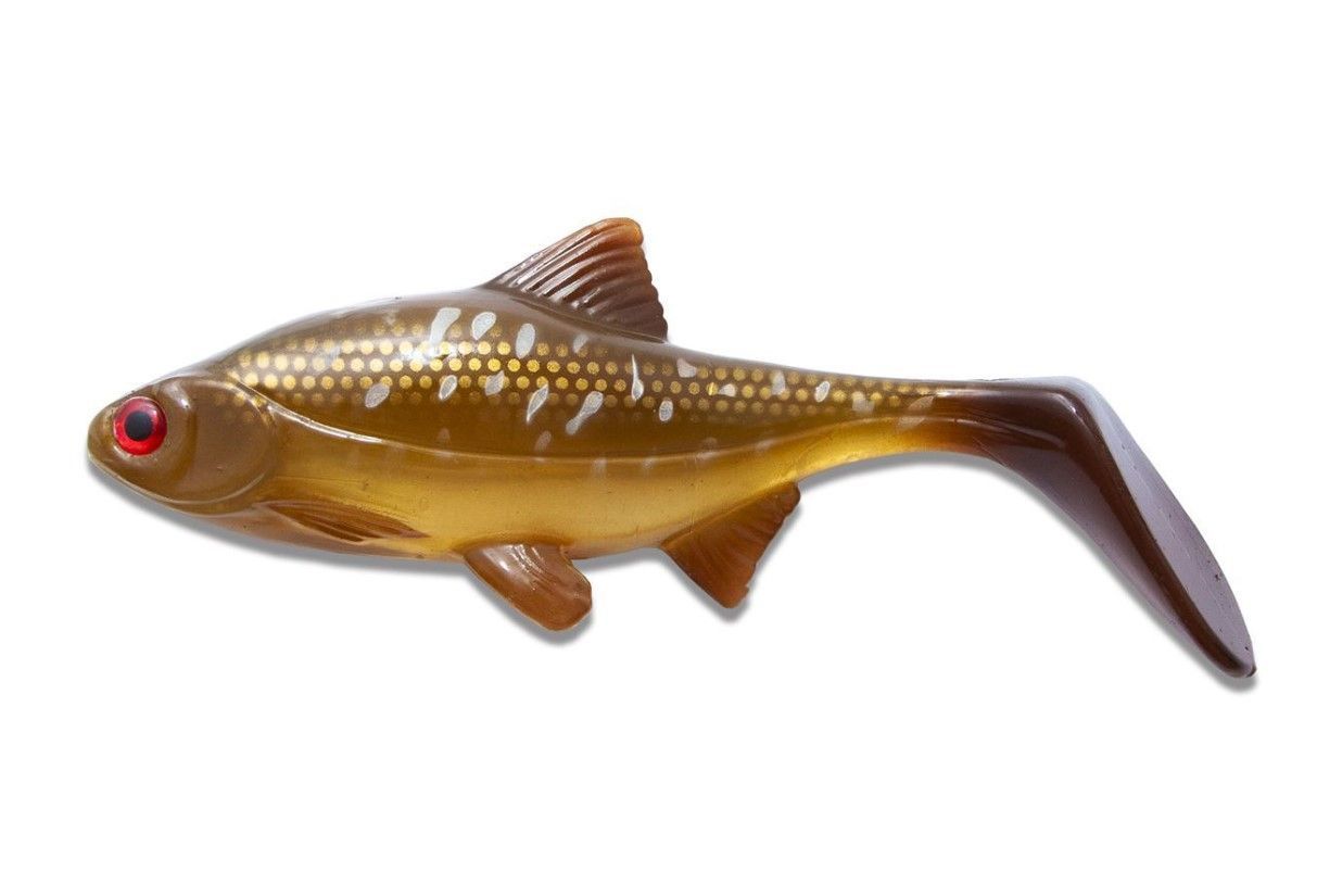 Силиконовая приманка Ola Lures Hooligan Roach 210 мм 1 шт Crystal Pike Kanalgratis  HR-CRPI-34 — характеристики,
	                                    особенности конструкции