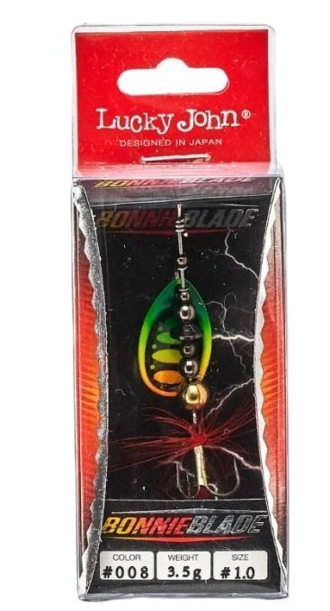 Вращающаяся Блесна Lucky John Bonnie Blade №1 3,5 гр 008   LJBB01-008 — крупный план
	                                    2