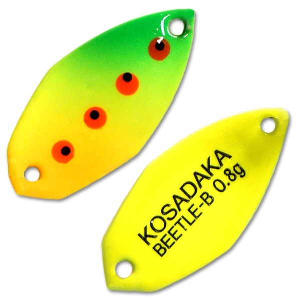 Колеблющаяся Блесна Kosadaka Trout Police Beetle-B 0,8 гр 21 мм D05   TL-BTB-D05 — характеристики,
	                                    особенности конструкции