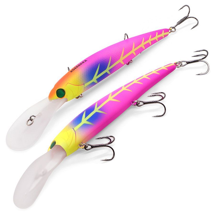 Воблер Kosadaka Bandit Deep XL 120F MCR 21 гр   BandXL120D-MCR — крупный план
	                                    1