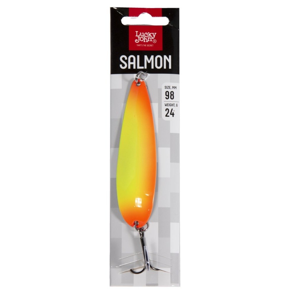 Колеблющаяся Блесна Lucky John Salmon 24 гр 98 мм 006   LJSAL024-006 — крупный план
	                                    3