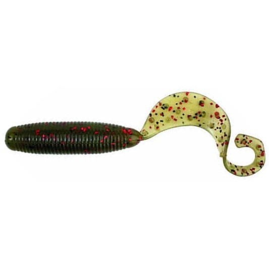 Силиконовая приманка Reins Fat G-Tail Grub 2 50 мм 20 шт 025-Watermelon Red   FGTG2-025 — характеристики,  особенности конструкции