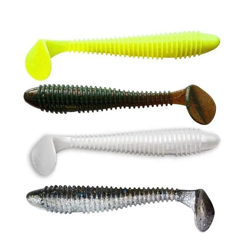 Силиконовая приманка CF Company Vibro Fat 4.7 125 мм 4 шт M78   39-120-M78-6 — характеристики,  особенности конструкции