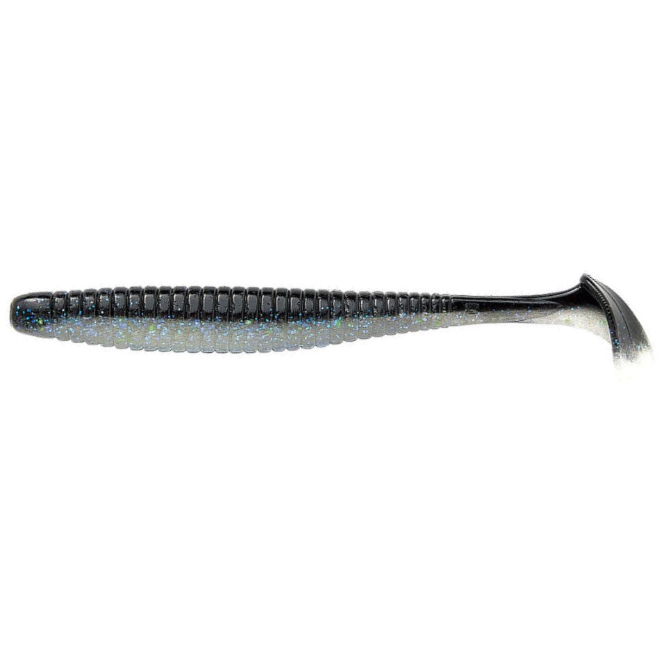 Силиконовая приманка Noike Smokin Swimmer 5 127 мм 5 шт 148-Black Shiner   NKSS5148 — характеристики,  особенности конструкции