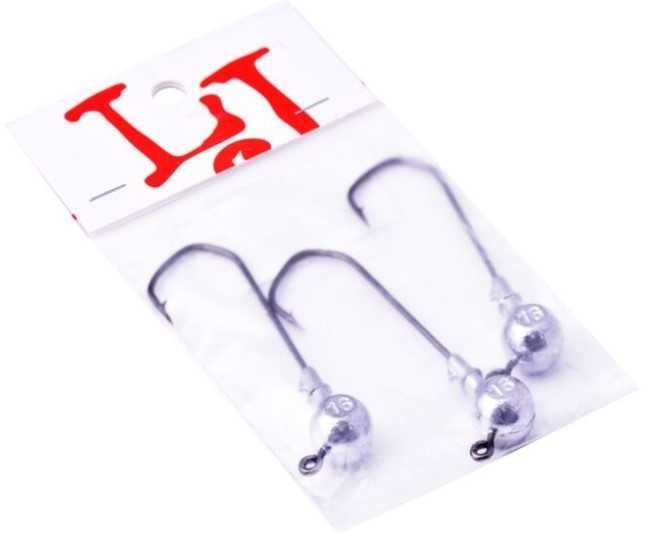 Джиг-головка Lucky John Barbarian №6/0 16 гр 3 шт  Pro Series  LJBAJ60-016 — крупный план
	                                    1