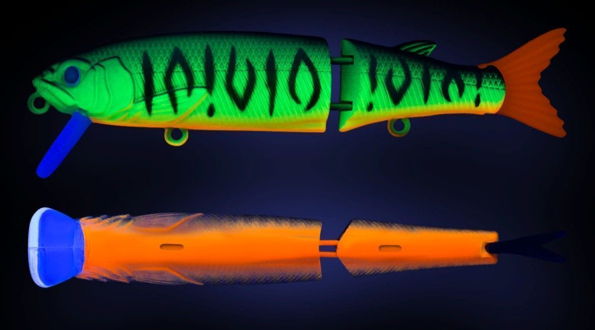 Воблер Strike Pro Glider 90 GC01S Mat Tiger 9,2 гр   EG-157A-SP#GC01S — крупный план
	                                    1