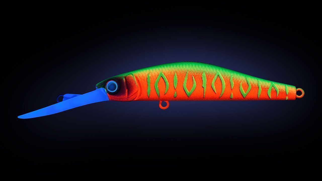 Воблер Strike Pro Inquisitor MDR 80SP A230S Watermelon Mat Tiger 9,1 гр   EG-193AL-SP#A230S — крупный план
	                                    1