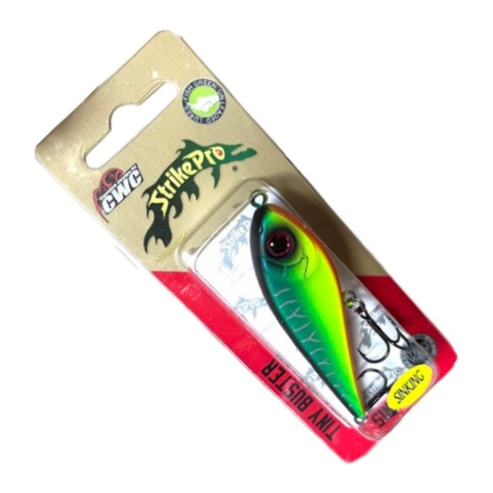 Воблер Strike Pro Tiny Buster A204S Pearl Mat Tiger 10,3 гр   EG-149#A204S — крупный план
	                                    2