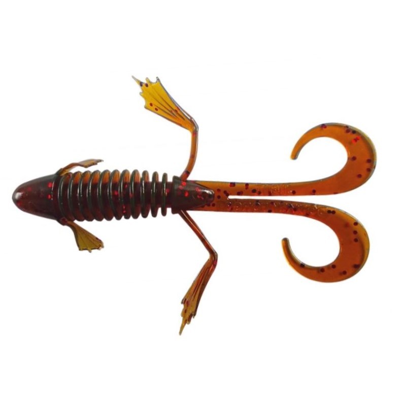 Силиконовая приманка Jig It Donkey Frog 4.8 120 мм 4 шт 015 Squid   JIDF122015S — характеристики,
	                                    особенности конструкции
