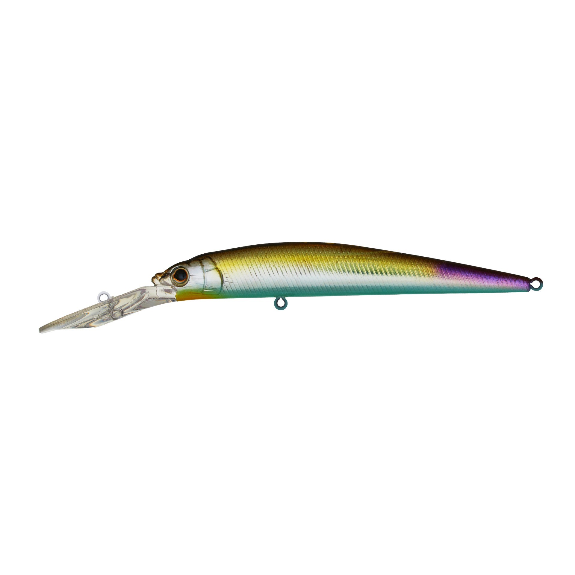 Воблер Strike Pro Alpha Diver 110 A218-GSAL-EP Transparent Pearlescent Fry 13 гр   JL-062F#A218-GSAL-EP — характеристики,  особенности конструкции
