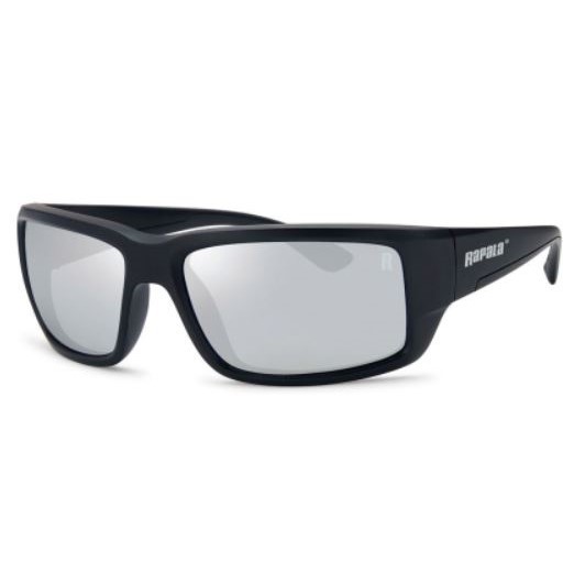 Очки Rapala Amberjack  Matte Black Silver Mirror Поляризационные  RA4523 — характеристики,  особенности конструкции