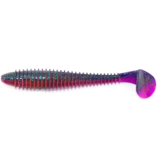 Силиконовая приманка Keitech Swing Impact Fat 4.8 122 мм 5 шт EA#21 Mystic June Bug — характеристики,  особенности конструкции