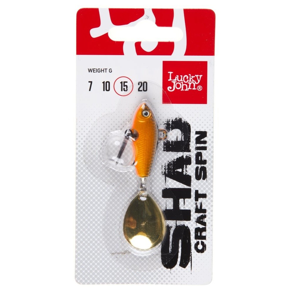 Тейл-спиннер Lucky John Shad Craft Spin 15 15 гр  016   LJSCS015-016 — крупный план
	                                    1