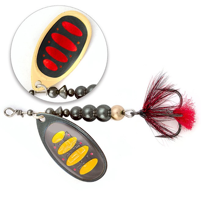 Вращающаяся Блесна Pontoon 21 Ball Concept №2.5 6,5 гр BT04-154   P21-SP-BCT-#2.5-BT04-154 — крупный план
	                                    1