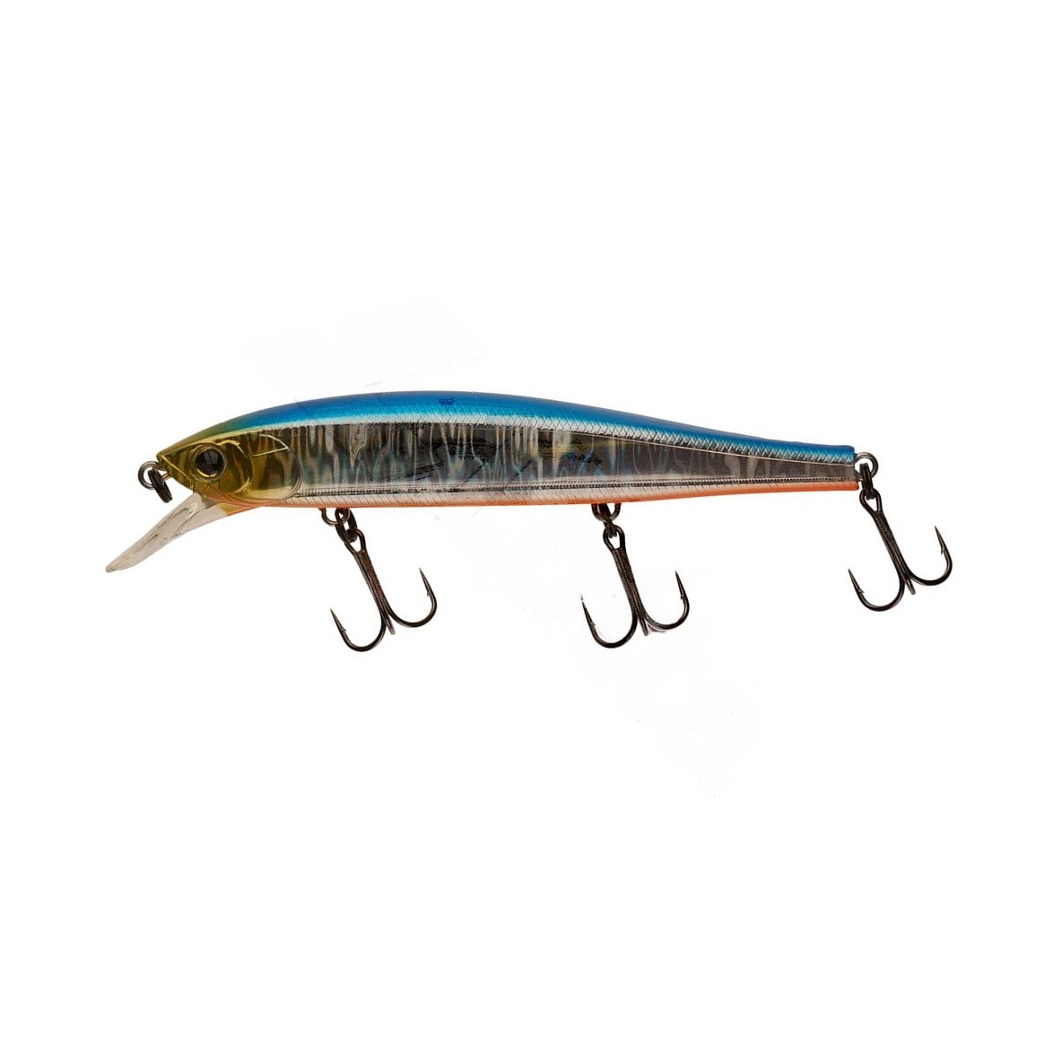Воблер Duel Hardcore Minnow Flat 110F HBSN 15 гр   R1361-HBSN — характеристики,  особенности конструкции