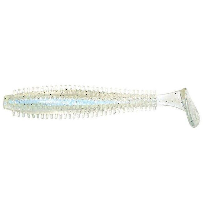 Силиконовая приманка Kosadaka Spikey Shad 90 90 мм 9 шт SBY   SSH-090-SBY — характеристики,
	                                    особенности конструкции