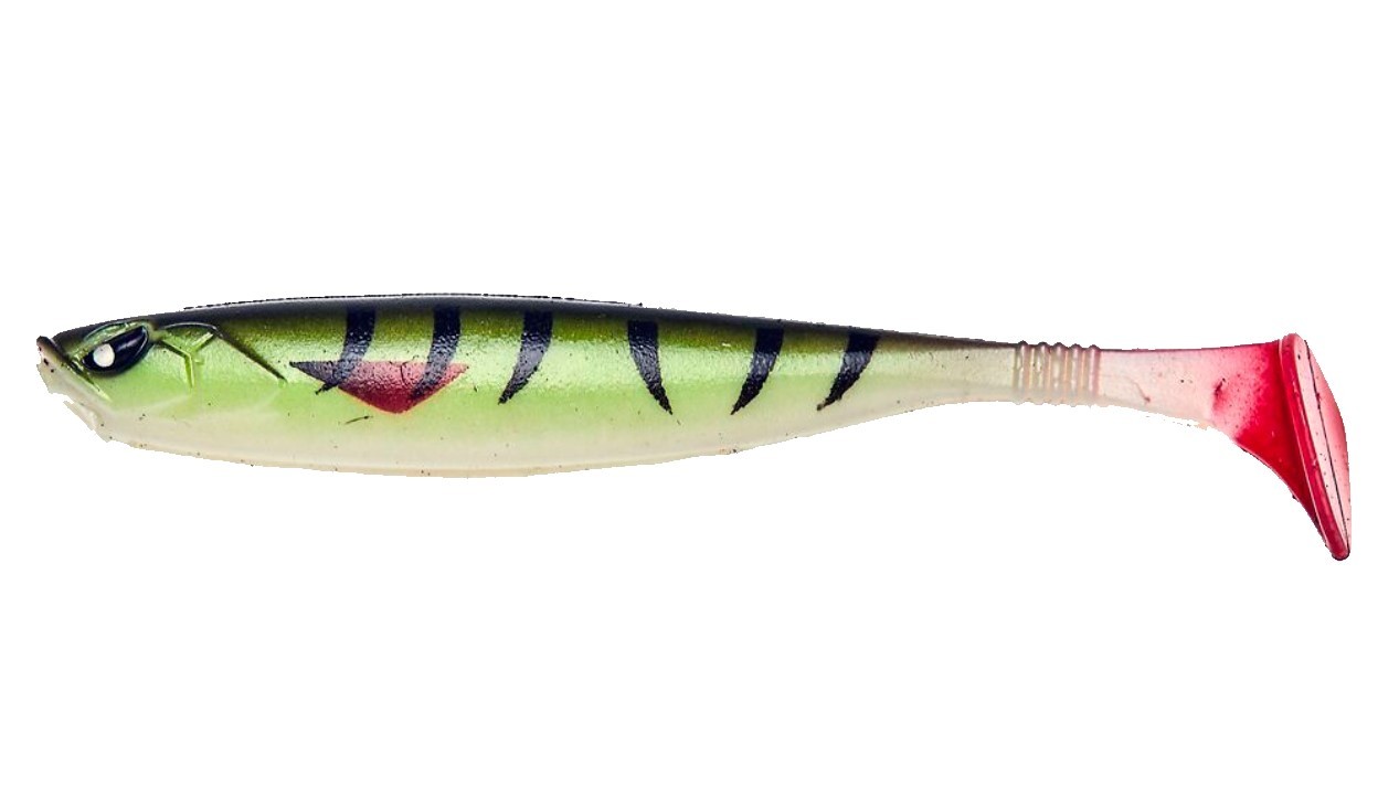 Силиконовая приманка Lucky John Basara Soft Swim 6.0in 152 мм 3 шт PG10 3D Series  140405-PG10 — характеристики,
	                                    особенности конструкции