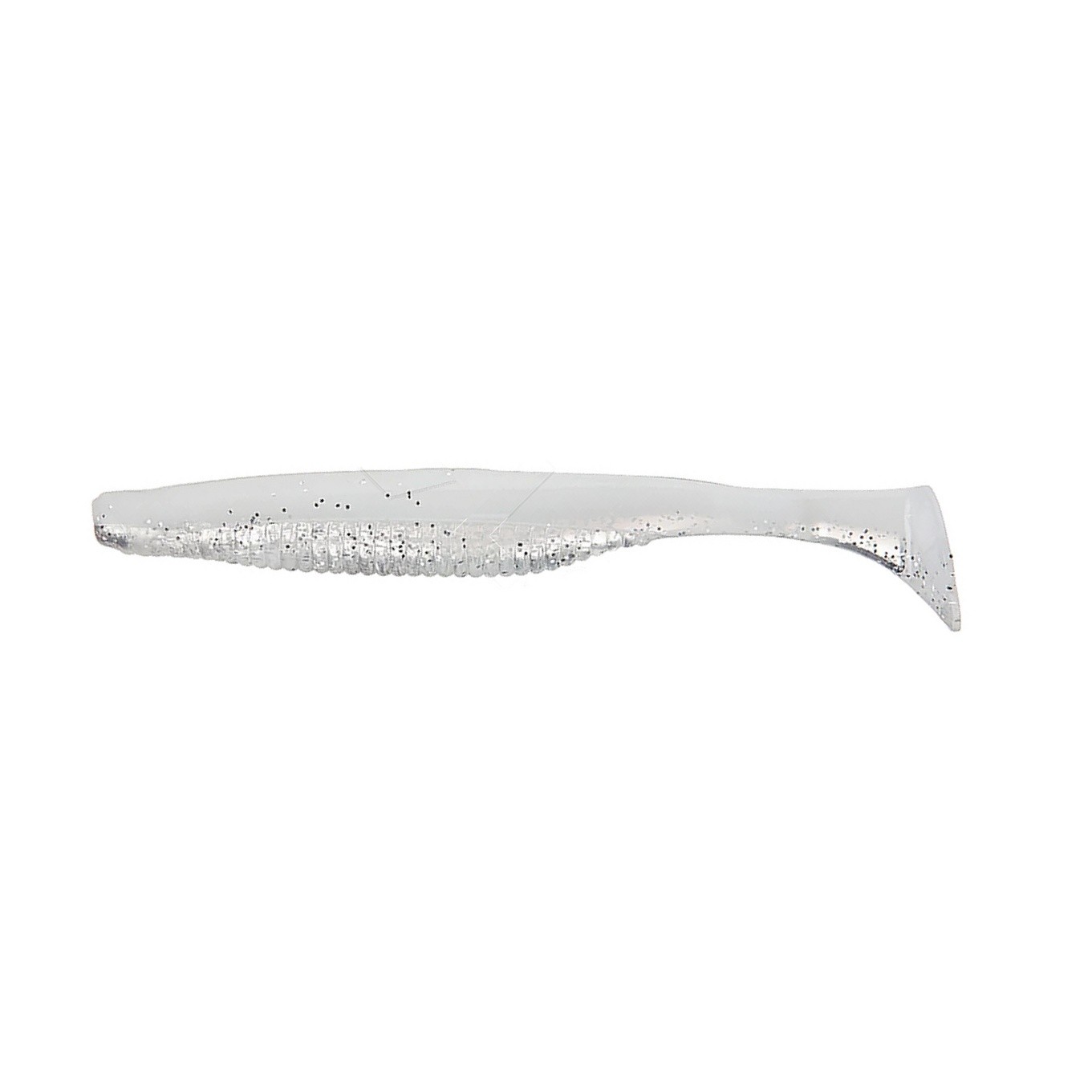 Силиконовая приманка DUO Realis Versa Shad Elastomer 3 76 мм 7 шт F076 White Back Shad   DUO-97643 — характеристики,  особенности конструкции