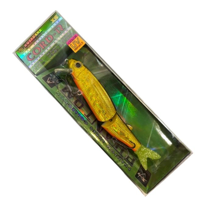 Воблер Kosadaka Cord-R XS 110F HGBL 13,8 гр   CordRS110F-HGBL — крупный план
	                                    1