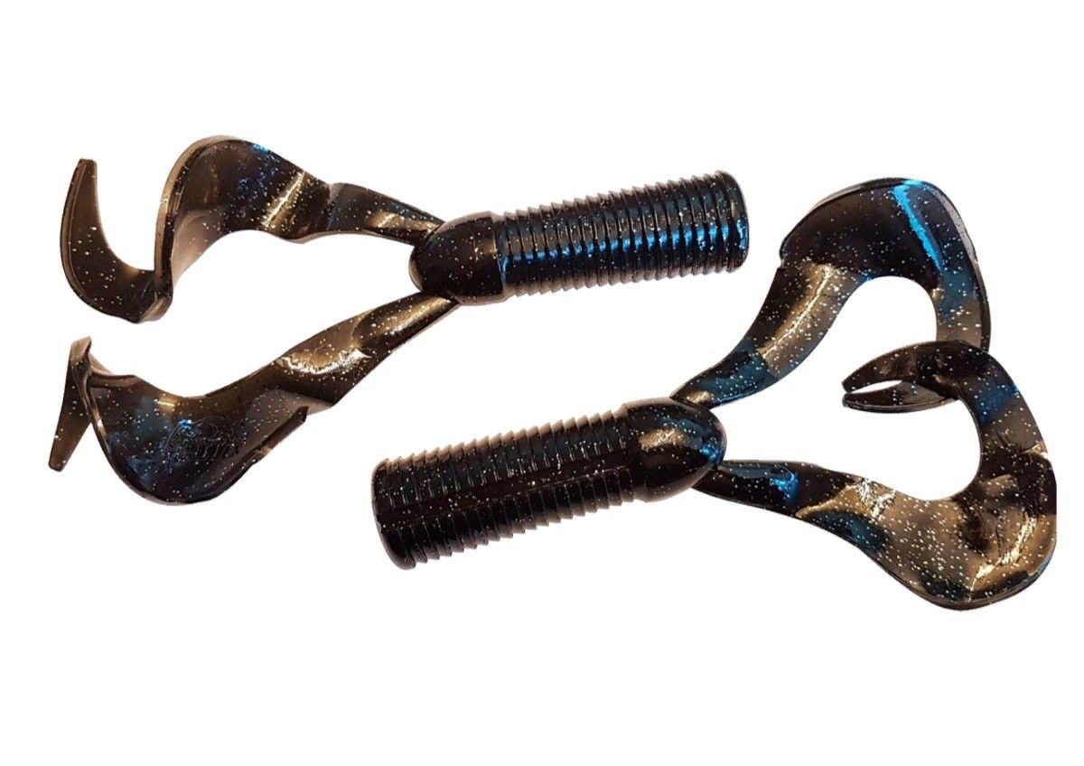 Хвост для бактейла CWC Miuras Mouse Big 200 мм 1 шт Black   MMBDT-002 — крупный план
	                                    1