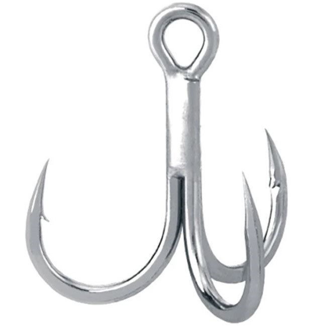 Крючок Тройной BKK Raptor-X №2/0 6 шт    A-ET-6769 — характеристики,  особенности конструкции