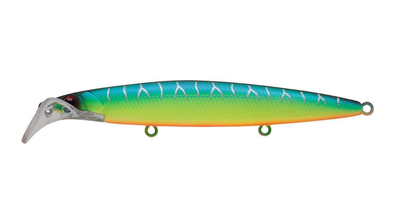 Воблер Strike Pro Scooter Minnow 110F A223S-RP Pearl Mat Tiger 11,8 гр   EG-186F#A223S-RP — характеристики,
	                                    особенности конструкции