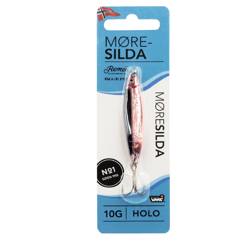 Колеблющаяся Блесна Blue Fox Moresilda Holographic 10 10 гр 60 мм 04 Copper Black   MSH10H-04 — крупный план
	                                    1