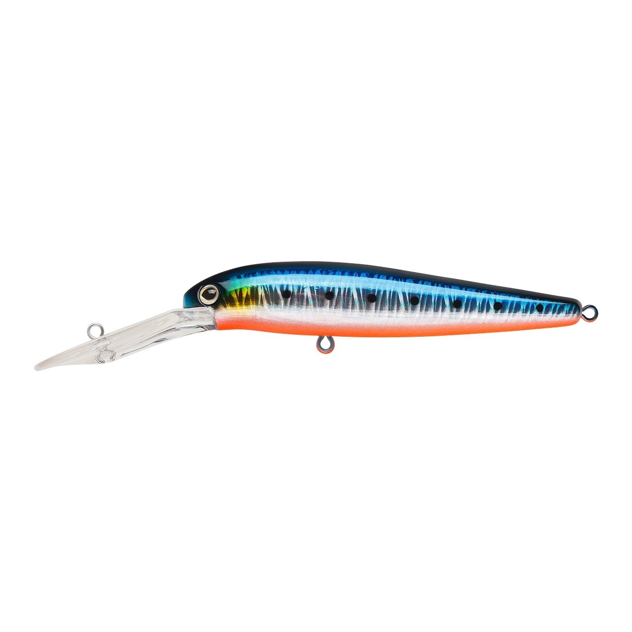 Воблер Strike Pro S.P. Walleye Minnow 90 A234-SBO-LU Blue Back Silver OB Fluo 11 гр   JL-022F#A234-SBO-LU — характеристики,  особенности конструкции