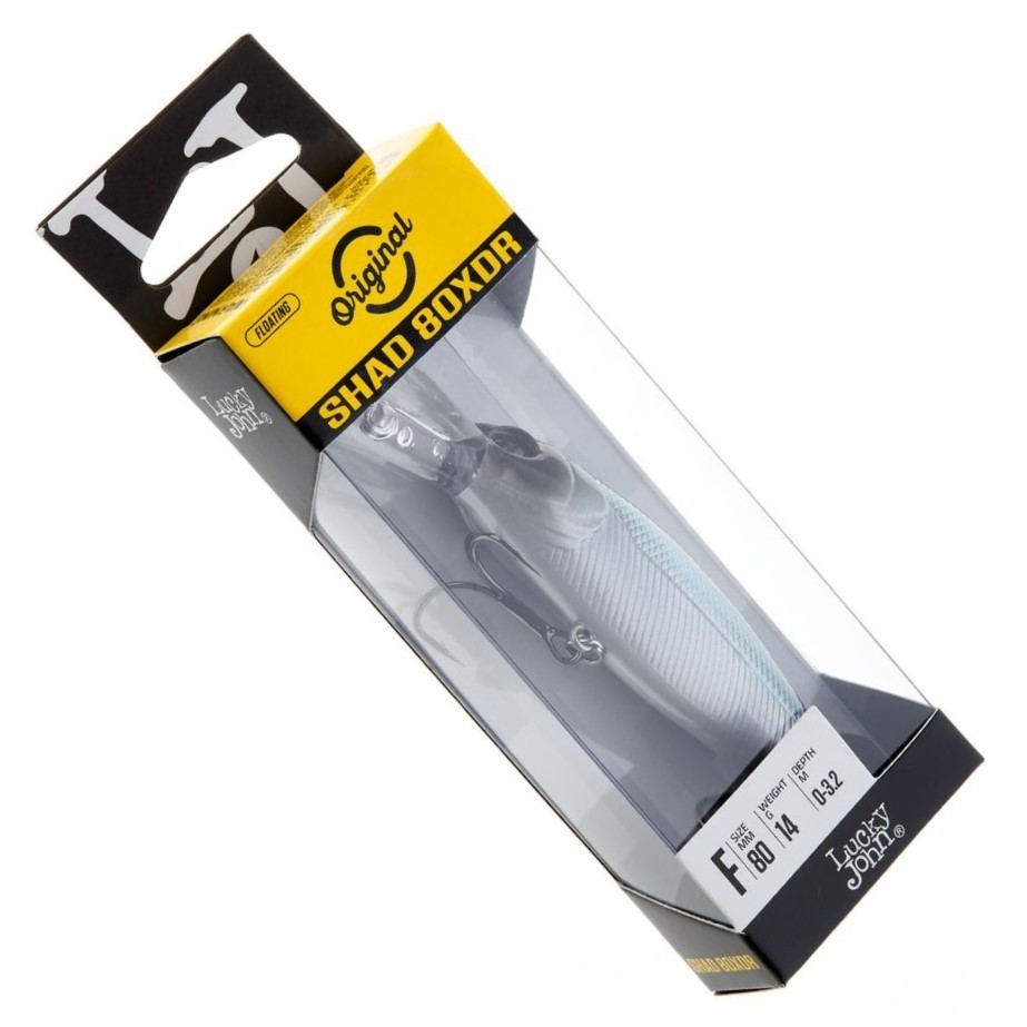 Воблер Lucky John Shad-X 80F DR 001 14 гр Original  LJO0308FDR-001 — крупный план
	                                    2