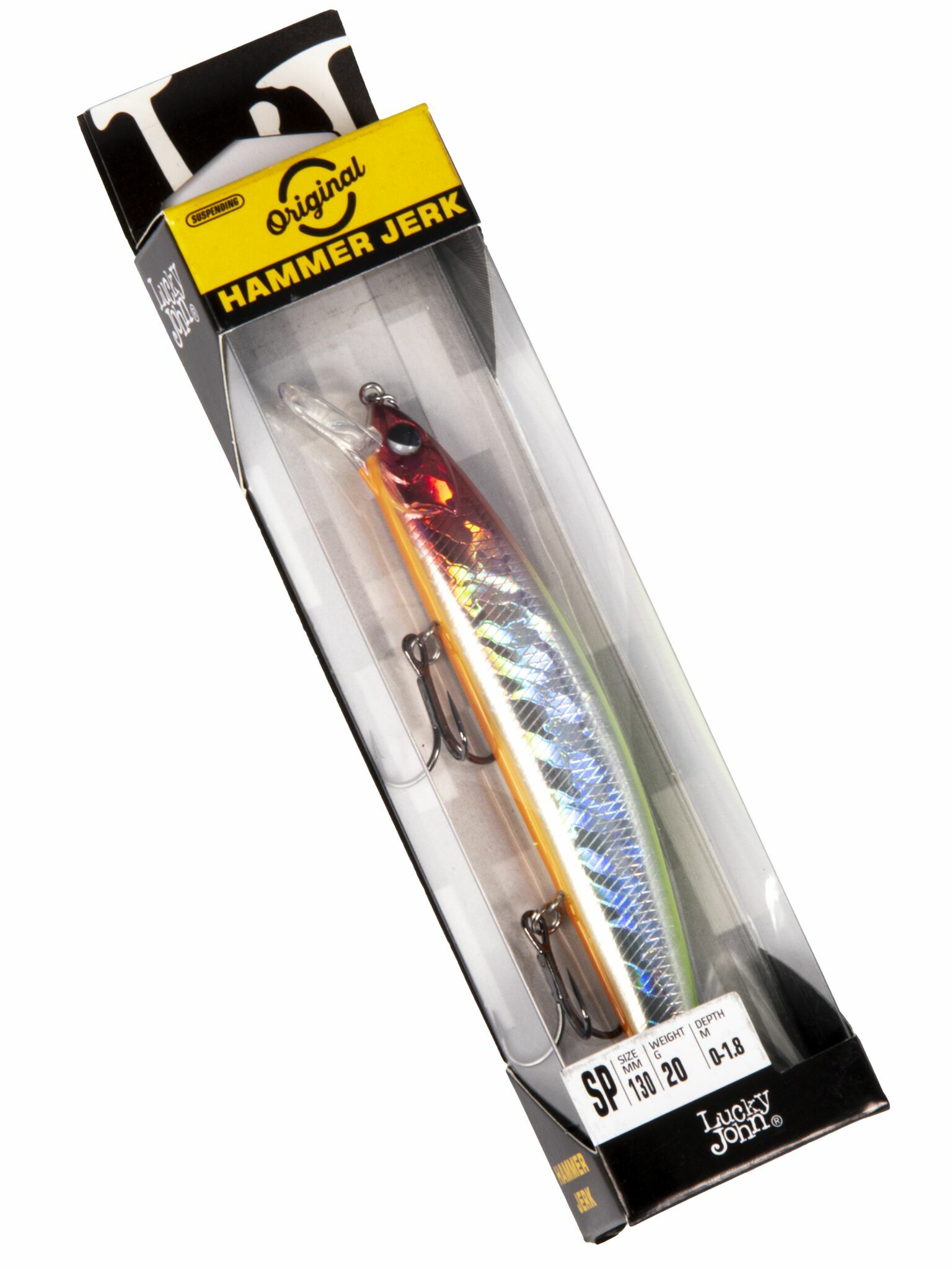 Воблер Lucky John Hammer Jerk 130SP 309 20 гр Original  LJO1813SP-309 — крупный план
	                                    3