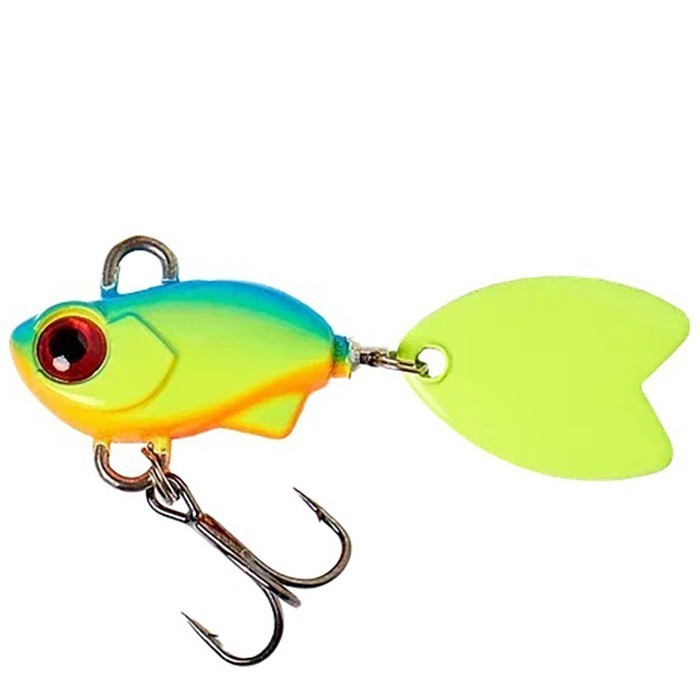 Тейл-спиннер Narval Buzzing Bug 14 14 гр 48 мм #001-Blue Back Chartreuse   NVLBU14001 — характеристики,
	                                    особенности конструкции