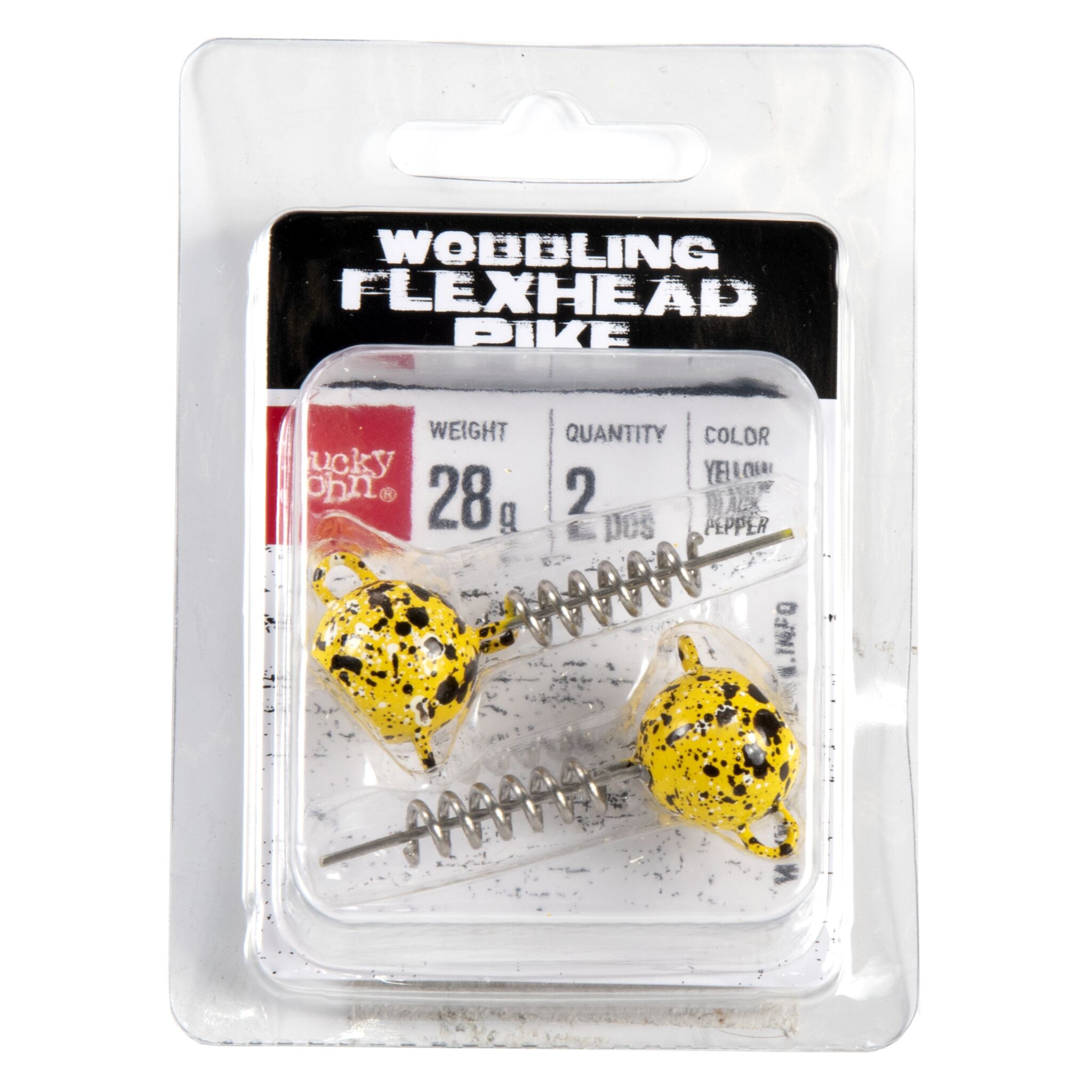 Груз Lucky John Wobbling Flexhead Pike 28 гр 2 шт 002 3D BBS Series  LJWFP28-002 — крупный план
	                                    2