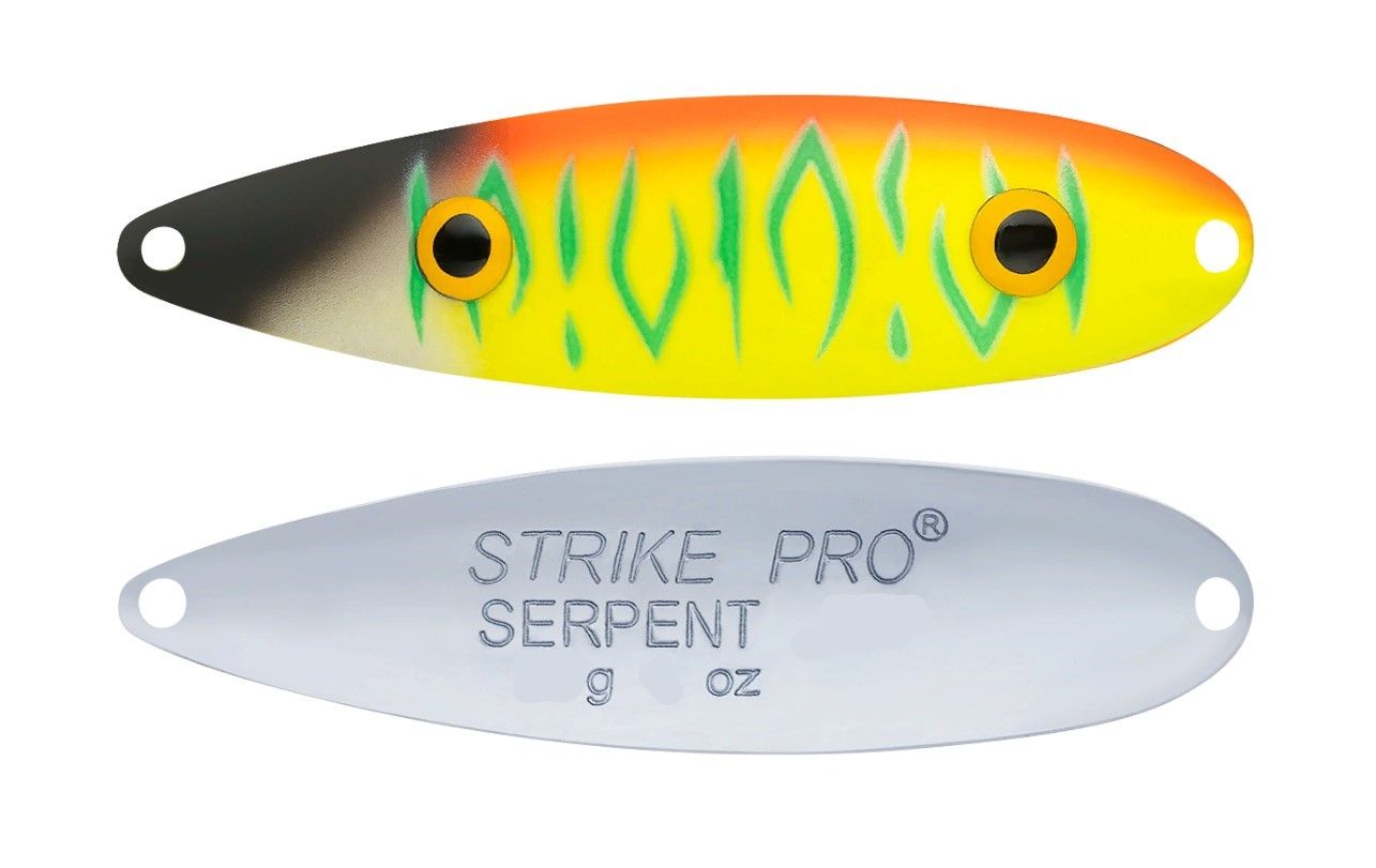 Колеблющаяся Блесна Strike Pro Serpent Double 75M 18 гр 75 мм A242S-CP   ST-010BD#A242S-CP — характеристики,  особенности конструкции